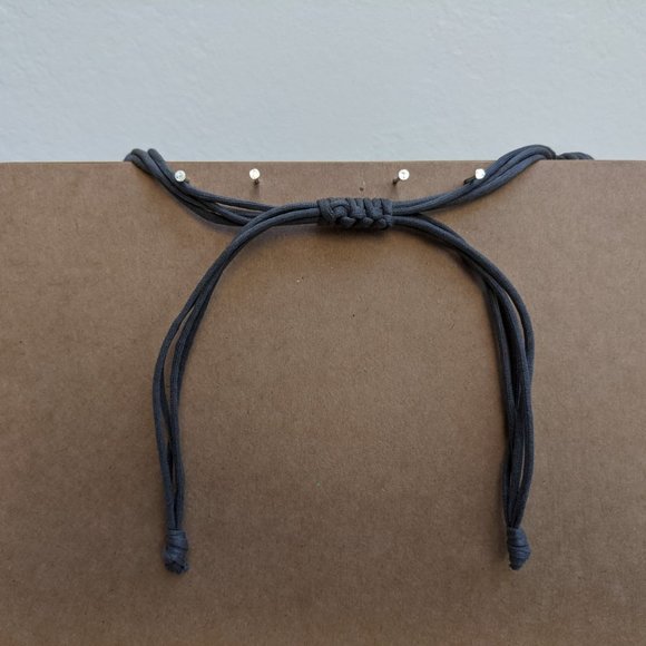 Leather multi-strand necklace with adjustable clasp NEW! - Picture 7 of 12